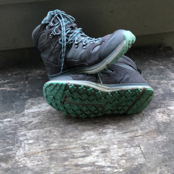 Women's Vasque Mesa Trek UltraDry Ebony/Baltic Waterproof Hiking Boots Size 8M - Picture 10 of 16